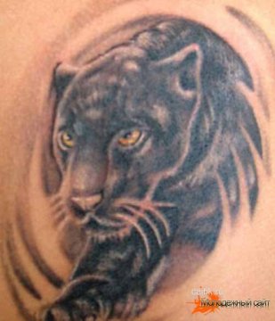 Татуировка пантера
